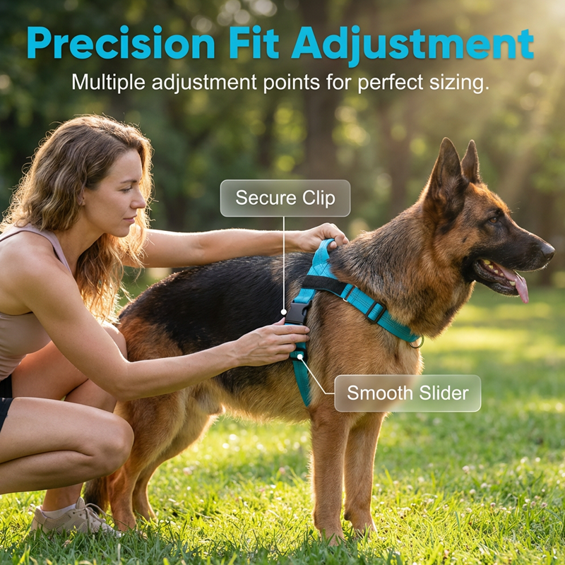 🦮 ¡OFERTA POR TIEMPO LIMITADO 50% DE DESCUENTO! 🍂 Arnés Acolchado para Perro de Fácil Puesta – Antitirones, Ajuste Preciso, Hebilla Rápida y 8 Colores ✨