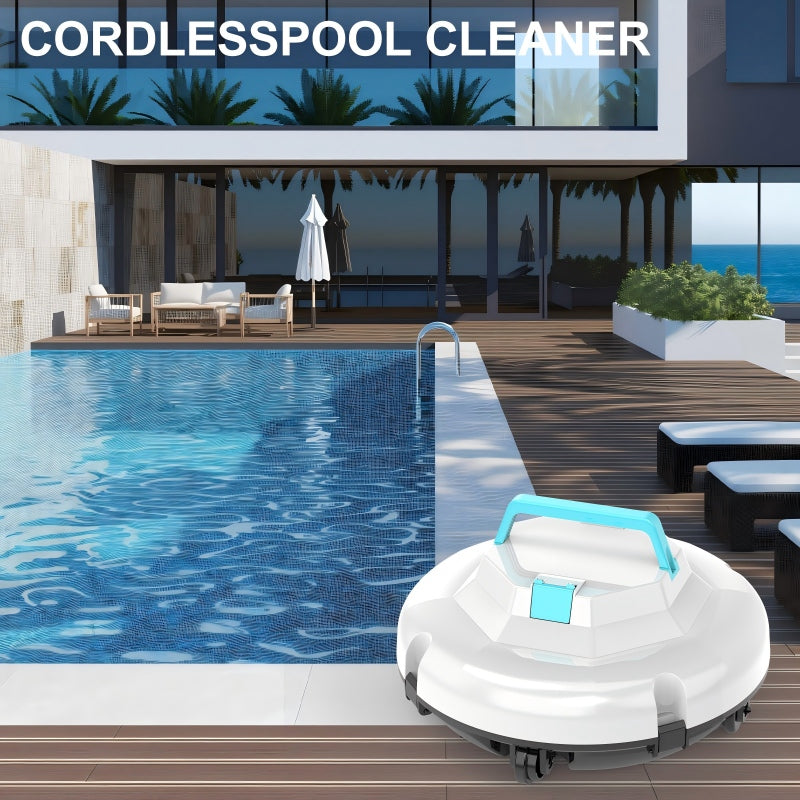 🤖¡Novedades con un 50 % de descuento!🌊Robot limpiador de piscinas | Sin cables · Potente succión · Navegación inteligente · Arranque con un solo toque · Cesta filtrante fácil de extraer🏖️
