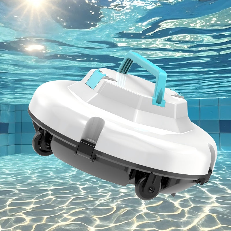 🤖¡Novedades con un 50 % de descuento!🌊Robot limpiador de piscinas | Sin cables · Potente succión · Navegación inteligente · Arranque con un solo toque · Cesta filtrante fácil de extraer🏖️