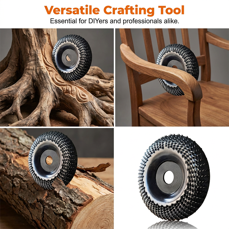 🔥 ¡50% de descuento! Disco para dar forma a la madera para amoladora angular: remoción rápida, ultrarresistente. ¡Perfecto para tallar y bricolaje! ¡Más de 50.000 unidades vendidas! 🔧✨