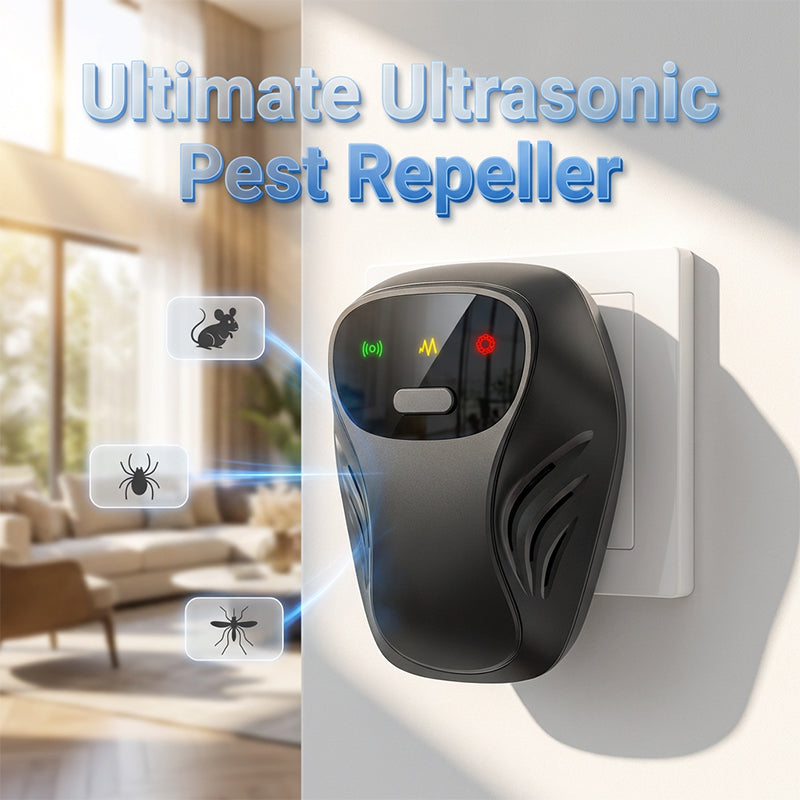 ⚡Hot Sales 50% OFF🔥Ultrasonic Pest Repeller with 4 Modes