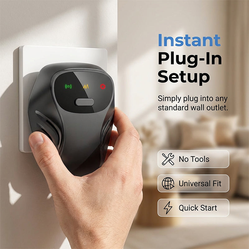 ⚡Hot Sales 50% OFF🔥Ultrasonic Pest Repeller with 4 Modes