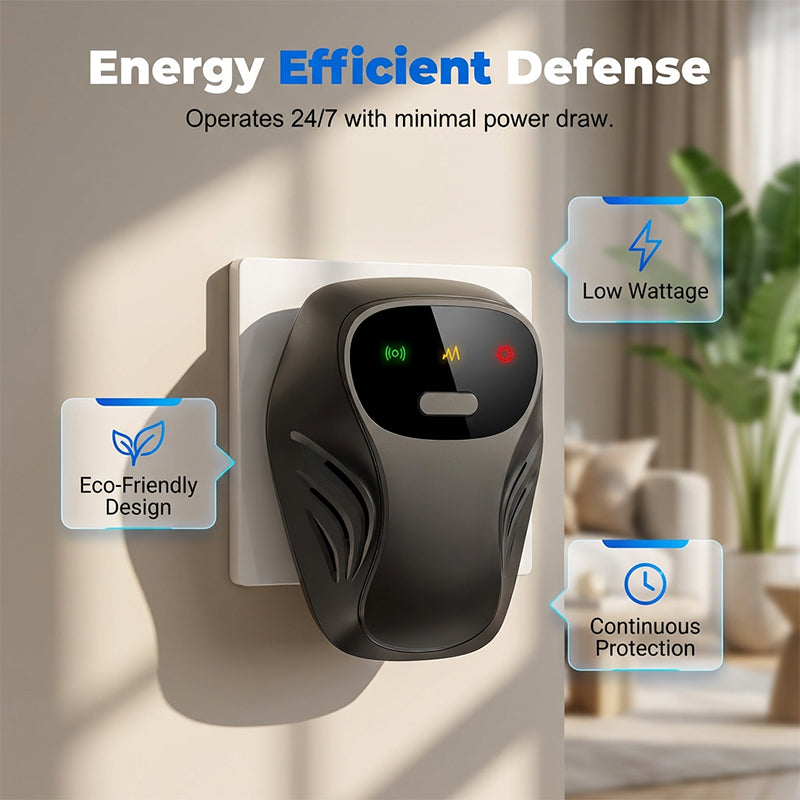 ⚡Hot Sales 50% OFF🔥Ultrasonic Pest Repeller with 4 Modes
