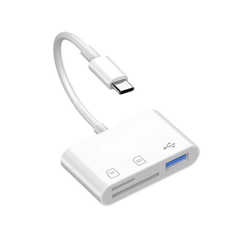 Lector para Android con adaptador USB-C doble