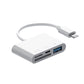 Lector para Android con adaptador USB-C doble