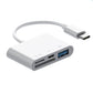Lector para Android con adaptador USB-C doble