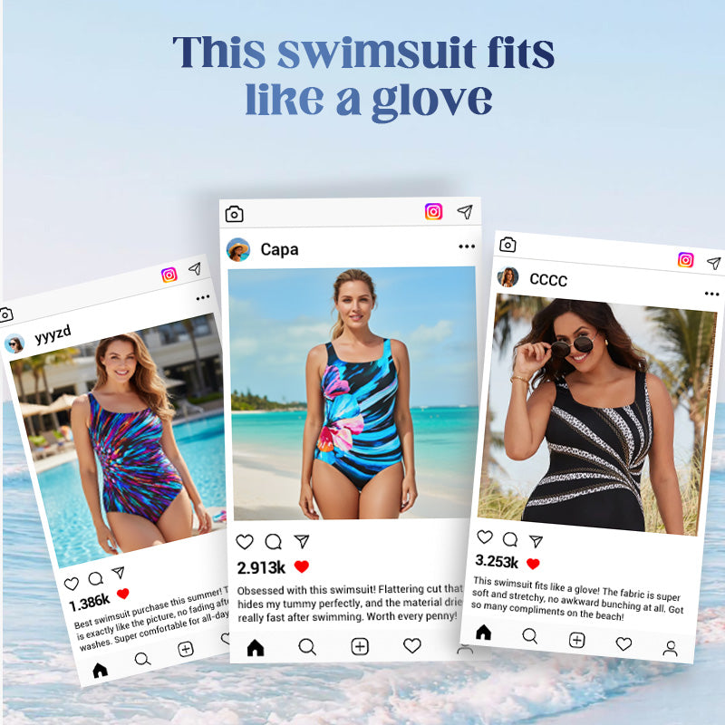 💖 ¡50 % DE DESCUENTO POR TIEMPO LIMITADO! Bañador de una pieza con estampado floral