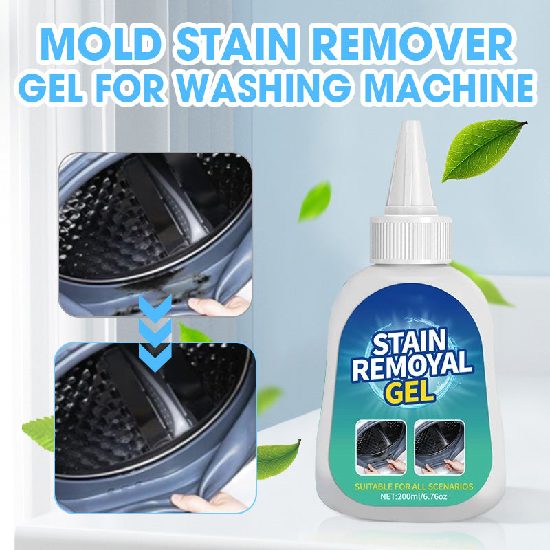 🥳¡OFERTA ESPECIAL 2026!🥳💞¡Más de 50.000 unidades vendidas! Gel removedor de moho: fórmula sin frotar para juntas de lavadoras, silicona de refrigeradores y baños, ecológico, de larga duración (5-8 horas), 200 ml.