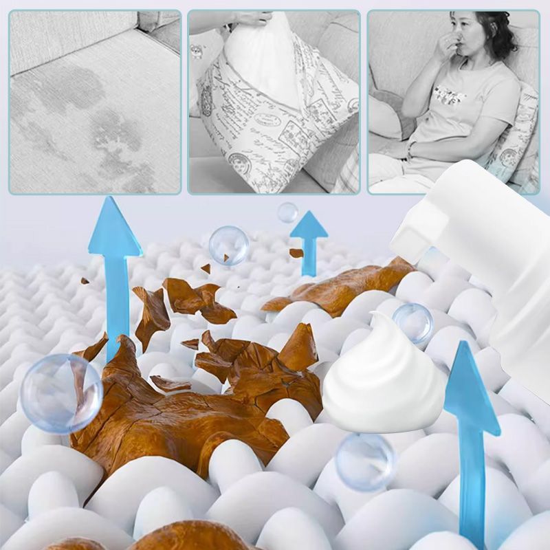 Limpiador potente en espuma para tejidos