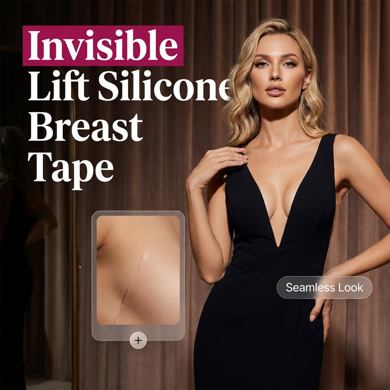Cinta invisible de silicona para levantar el busto