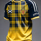 Camiseta de manga corta UK Football Lover Scotland Printed para hombre