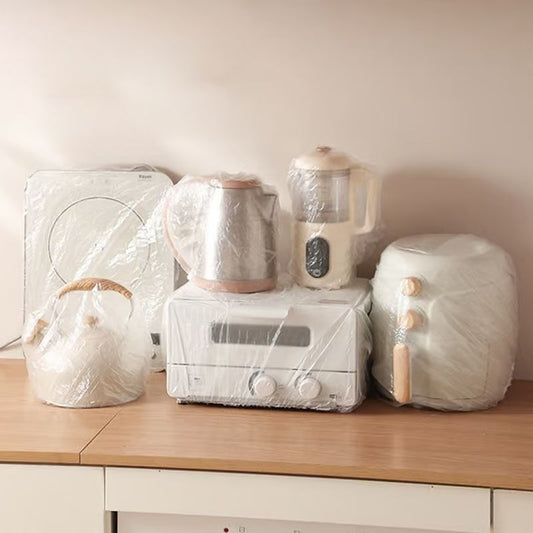 ✨Funda protectora para electrodomésticos de cocina – flexible, transparente, reutilizable, paquete de 20 unidades! 📦✨