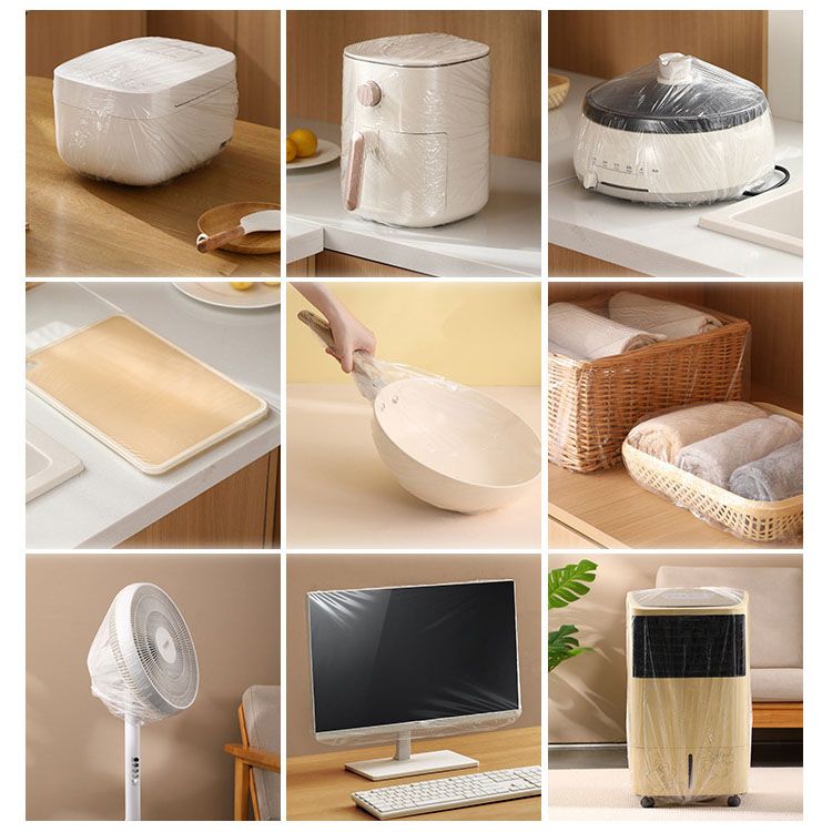 ✨Funda protectora para electrodomésticos de cocina – flexible, transparente, reutilizable, paquete de 20 unidades! 📦✨