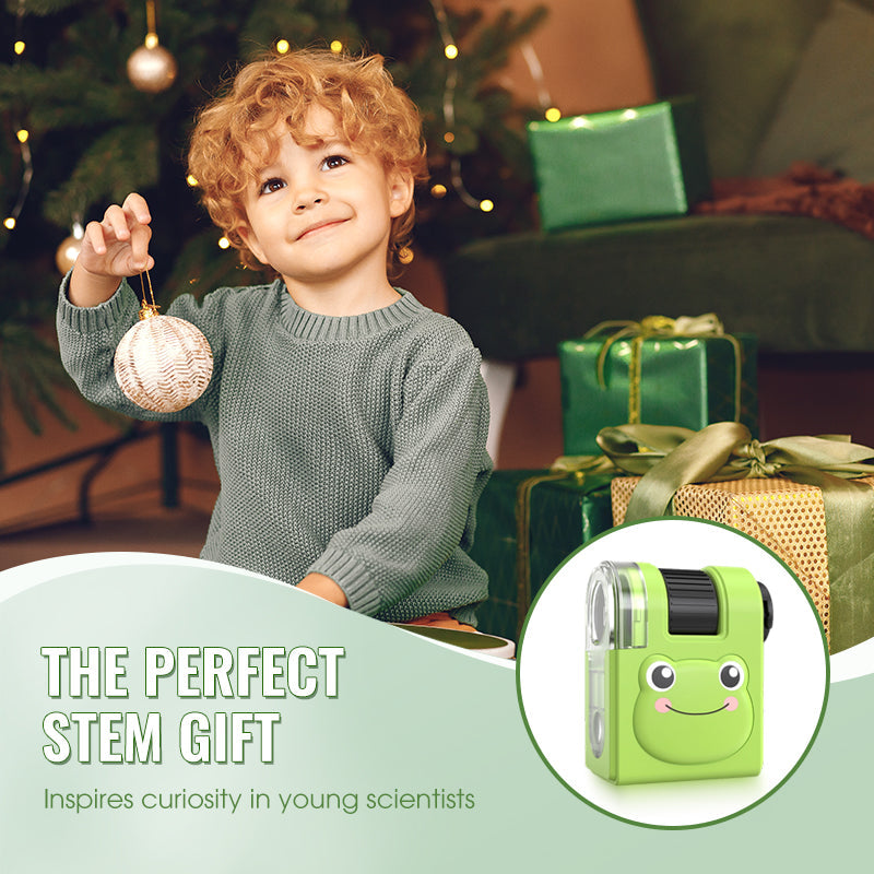 🔥¡Se vende rápido! – ¡55% de descuento!🎁 Microscopio educativo portátil para niños