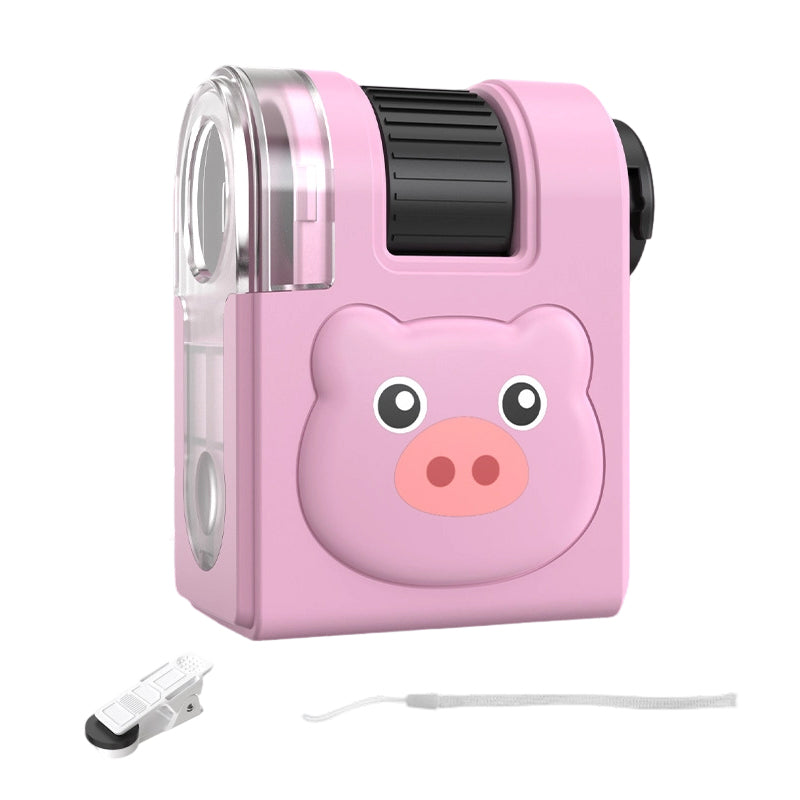 🔥¡Se vende rápido! – ¡55% de descuento!🎁 Microscopio educativo portátil para niños