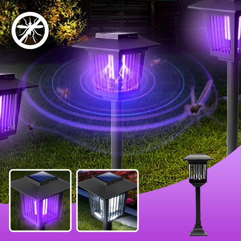 Matamoscas solar para exteriores