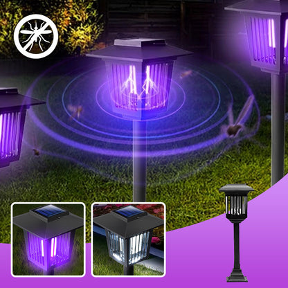 Matamoscas solar para exteriores