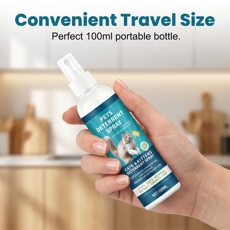 🥳¡OFERTA ESPECIAL 2026!🥳💞¡Más de 50.000 unidades vendidas!🌿🐱 ¡50% de descuento! Spray repelente herbal para mascotas: evita que arañen, seguro para gatos y gatitos. Protege sofás y plantas. 🌸✨