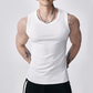 Camiseta sin mangas acanalada para hombre