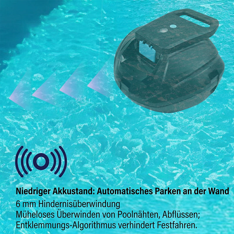 ⏰🔥 ¡68% de descuento! 🤖 Robot limpiador de piscinas: inalámbrico, potente, inteligente y con limpieza sin esfuerzo 🌊✨