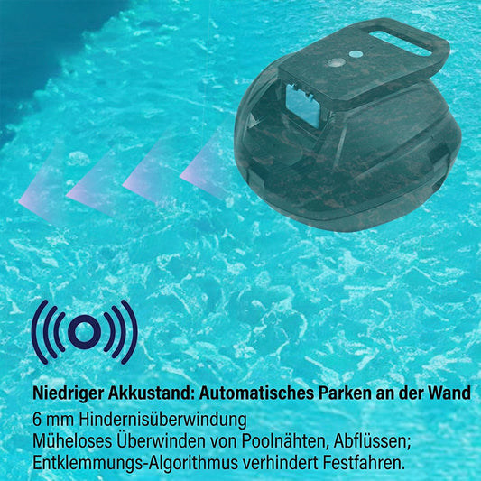 ⏰🔥 ¡68% de descuento! 🤖 Robot limpiador de piscinas: inalámbrico, potente, inteligente y con limpieza sin esfuerzo 🌊✨