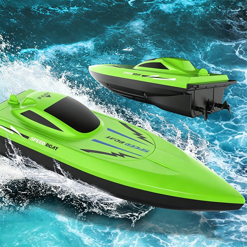 🎮 🚢¡MITAD DE PRECIO! Lancha RC de alta velocidad 2.4G con doble motor 🌊 ⚡ – 50% DE DESCUENTO（Oferta del día）