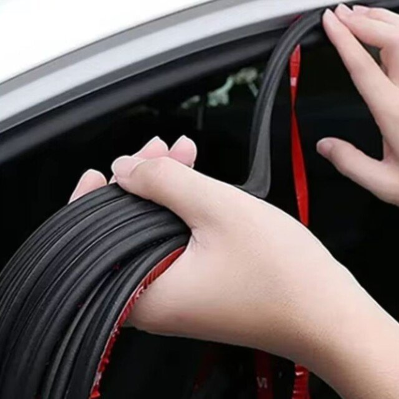 Tira de sellado de goma autoadhesiva para puertas de coche
