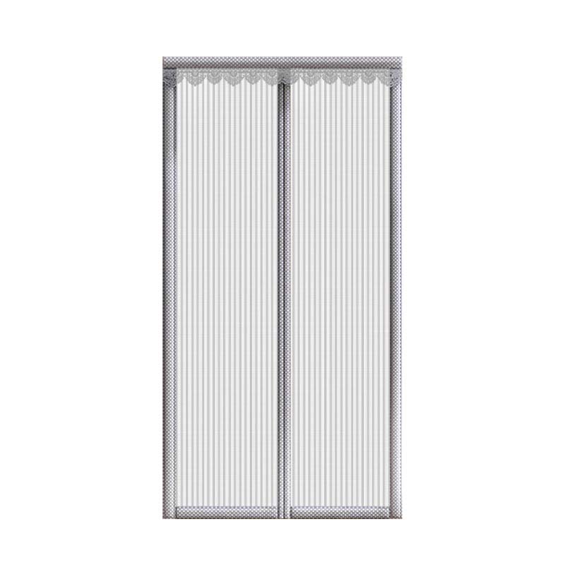 Puerta mosquitera magnética de alta resistencia