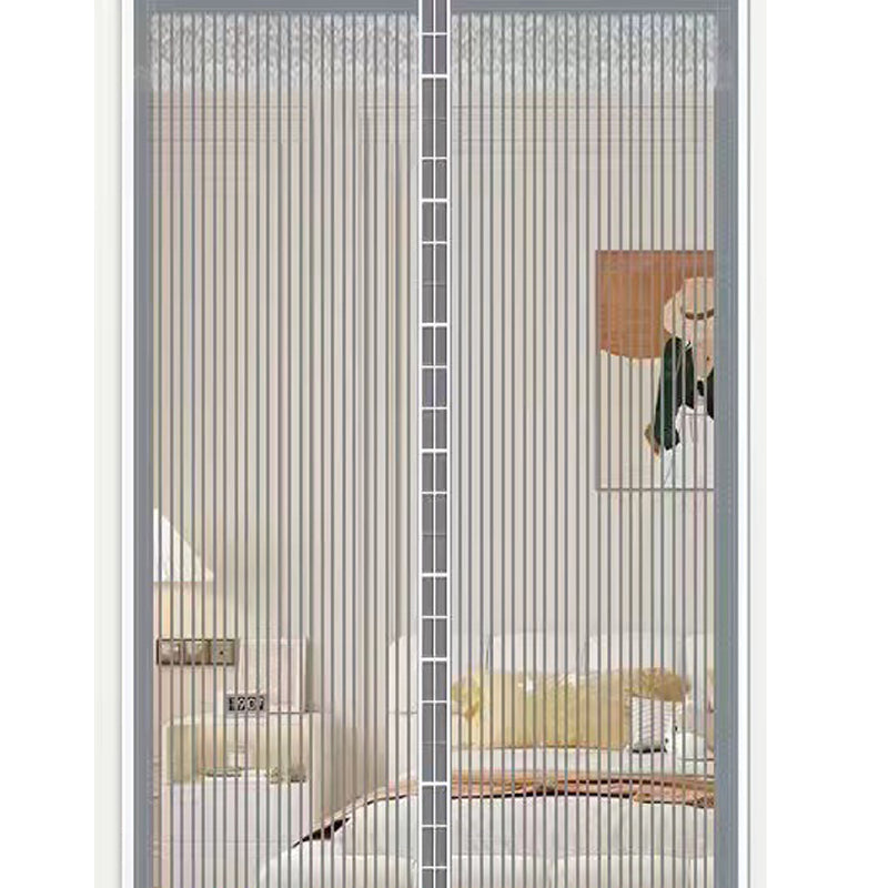 Puerta mosquitera magnética de alta resistencia