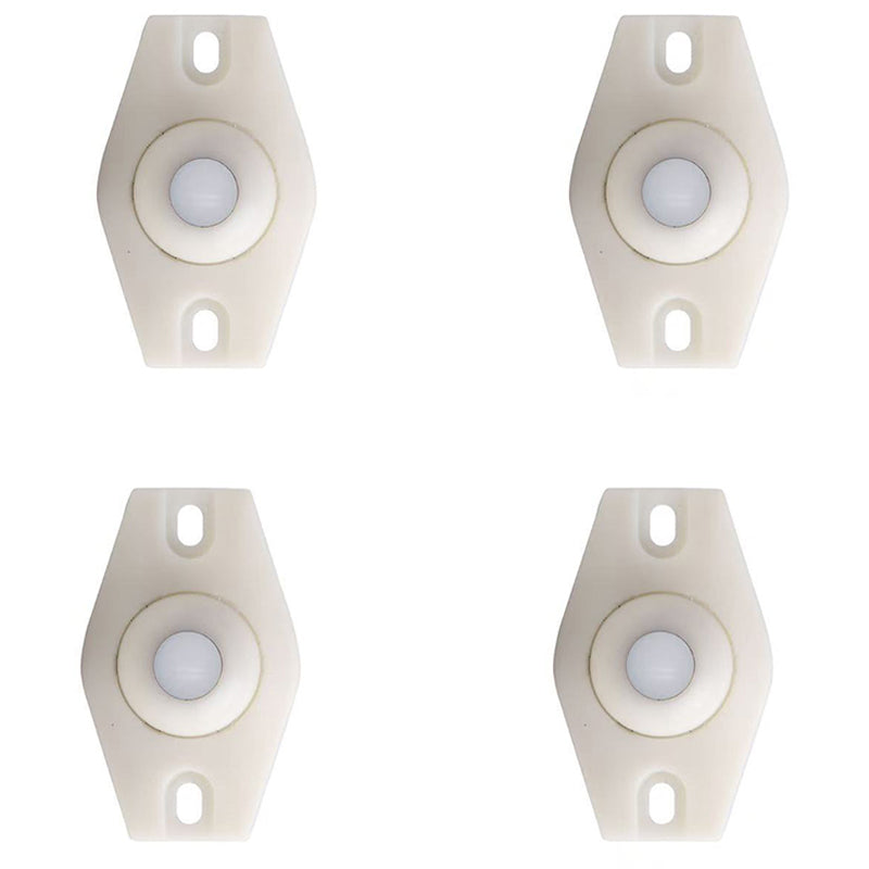 Juego de ruedas autoadhesivas giratorias de 360° universales