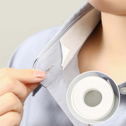 Forros desechables invisibles para cuello y puños que provocan sudoración.