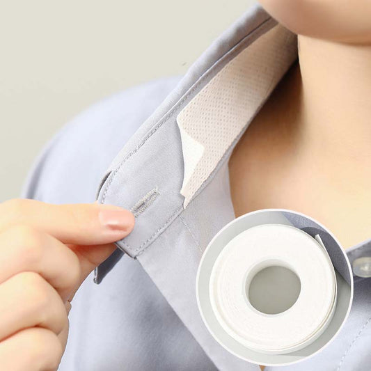 Forros desechables invisibles para cuello y puños que provocan sudoración.