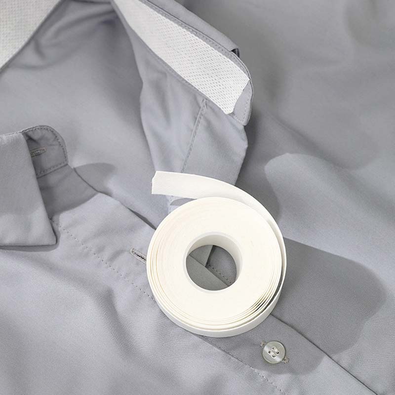 Forros desechables invisibles para cuello y puños que provocan sudoración.