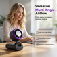 Ventilador de refrigeración portátil con pantalla digital de 199 velocidades