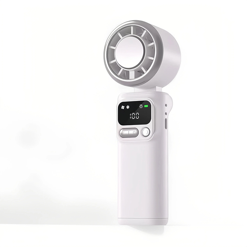 Ventilador de refrigeración portátil con pantalla digital de 199 velocidades