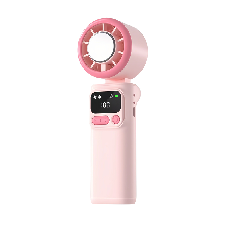 Ventilador de refrigeración portátil con pantalla digital de 199 velocidades