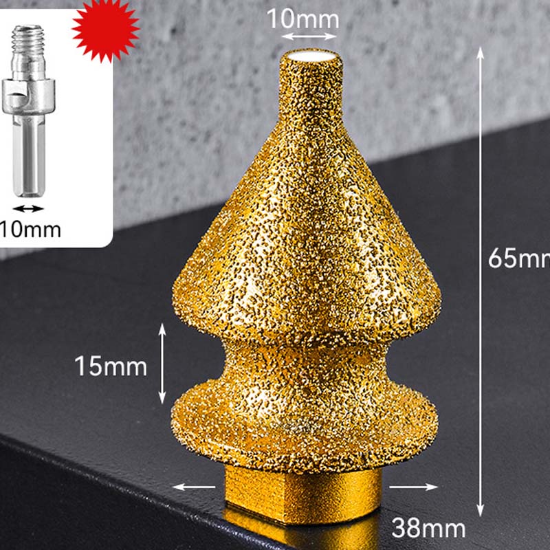 ⚙️ Fresa de biselado de diamante para amoladora: multifunción, con diamante soldado, ajuste universal 💎
