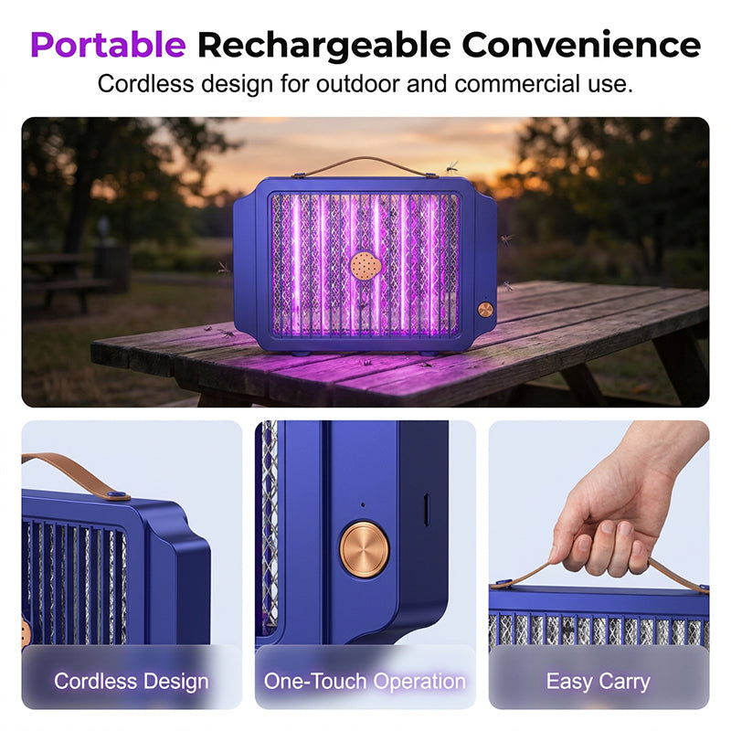 Lámpara antimosquitos LED recargable