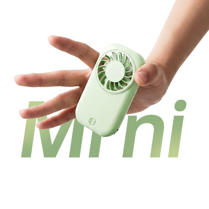 Ventilador de bolsillo portátil recargable por USB