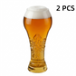 Vaso de Cerveza de Gran Capacidad Ornamentado en Relieve