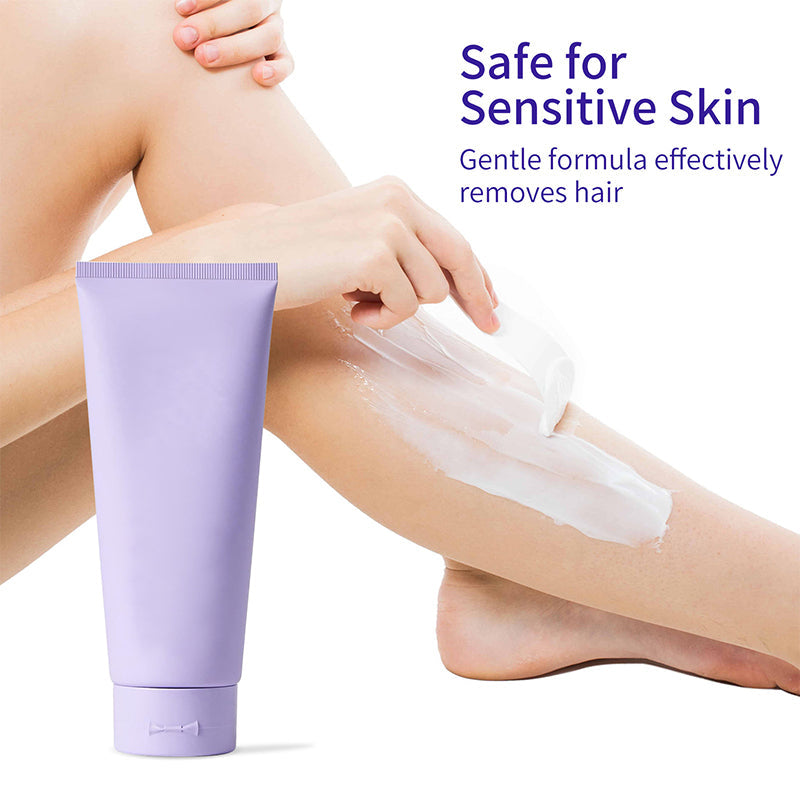 Crema depilatoria para piel sensible