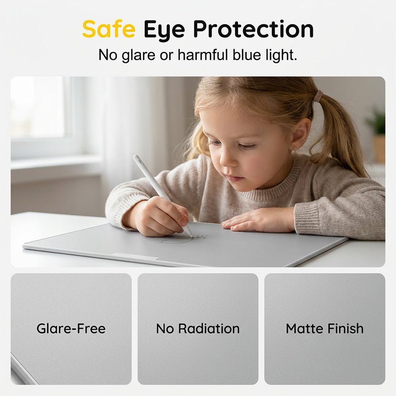 Tableta de escritura reutilizable que protege los ojos