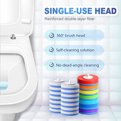 Sistema de cepillo de baño desechable con soporte