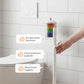 Sistema de cepillo de baño desechable con soporte