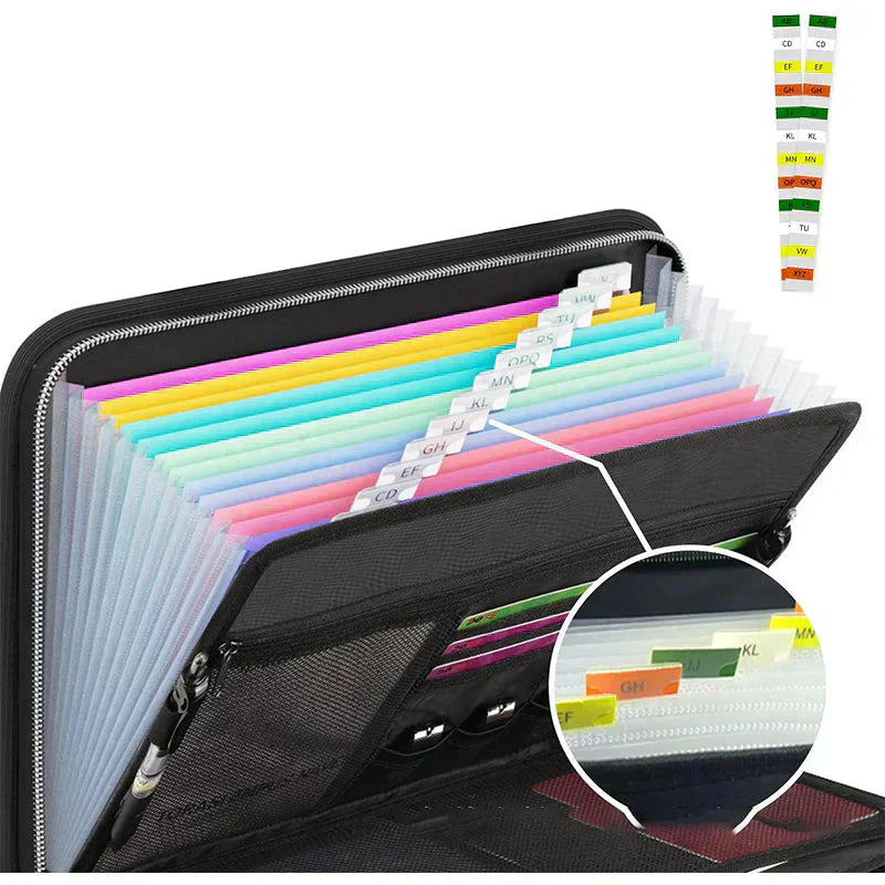 💼🎒 PRECIO ESPECIAL HOY | Carpeta para documentos con asa