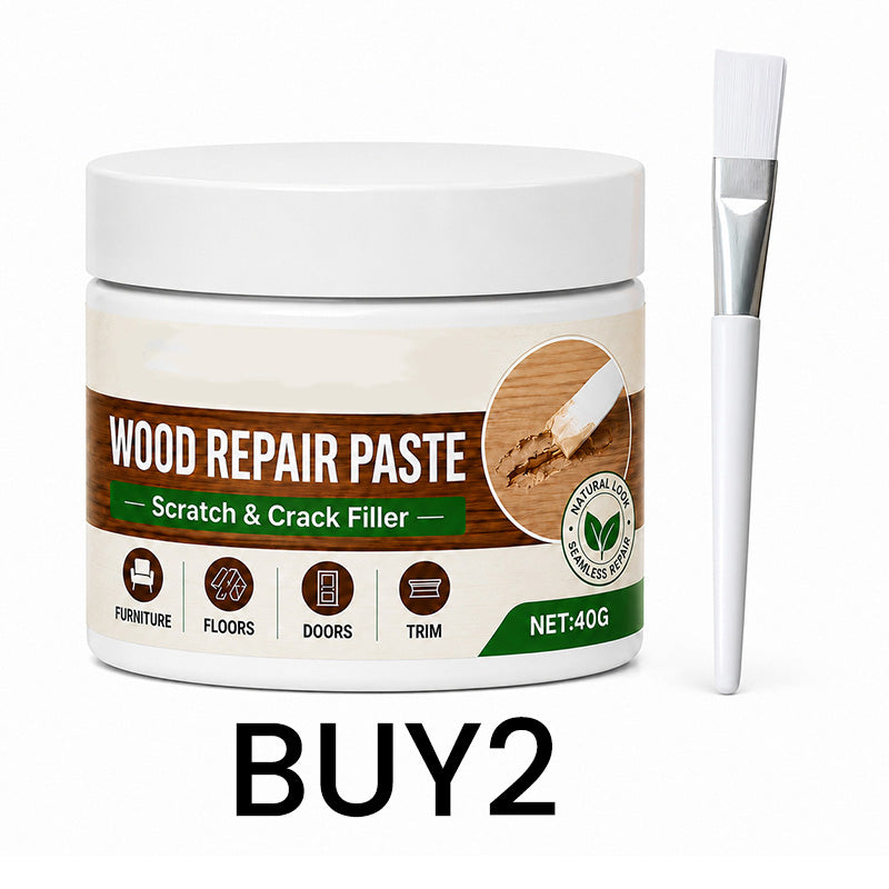 🔥 ¡50% DE DESCUENTO! 💥 COMPRA 2 Y AHORRA 5% | Pasta Reparadora de Madera para Muebles y Suelos | Borra rayones, cubre golpes y devuelve el brillo original | ¡Envío gratis a todo Chile!