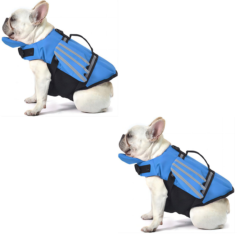 🥳¡Producto estrella de 2026! 🐕👼 ¡50% de descuento! Chaleco salvavidas reflectante con alas de ángel para perros: alta flotabilidad, asa de rescate rápido y malla transpirable. ¡Diseño con tira reflectante para nadar fácilmente de noche!