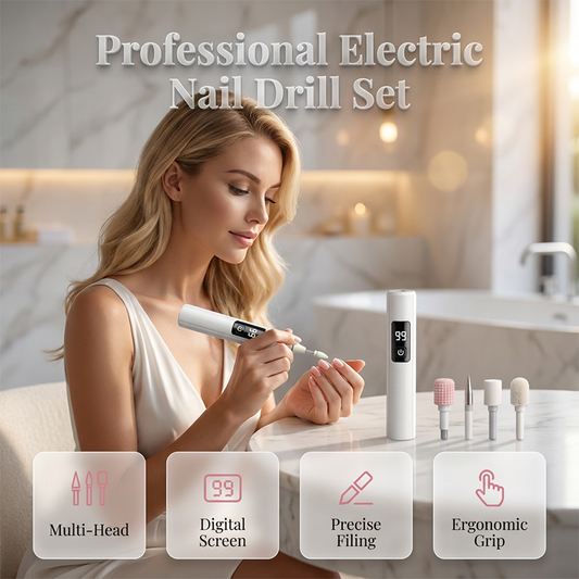 💎 ¡50% DE DESCUENTO POR TIEMPO LIMITADO! ✨ Pulidora de uñas eléctrica profesional