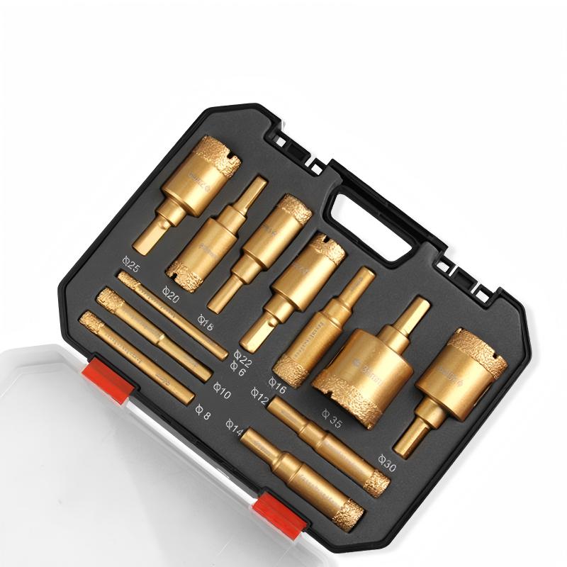 📢📢 ¡50% DE DESCUENTO! ⏰ Kit profesional de brocas para taladrar en seco (6-35 mm)