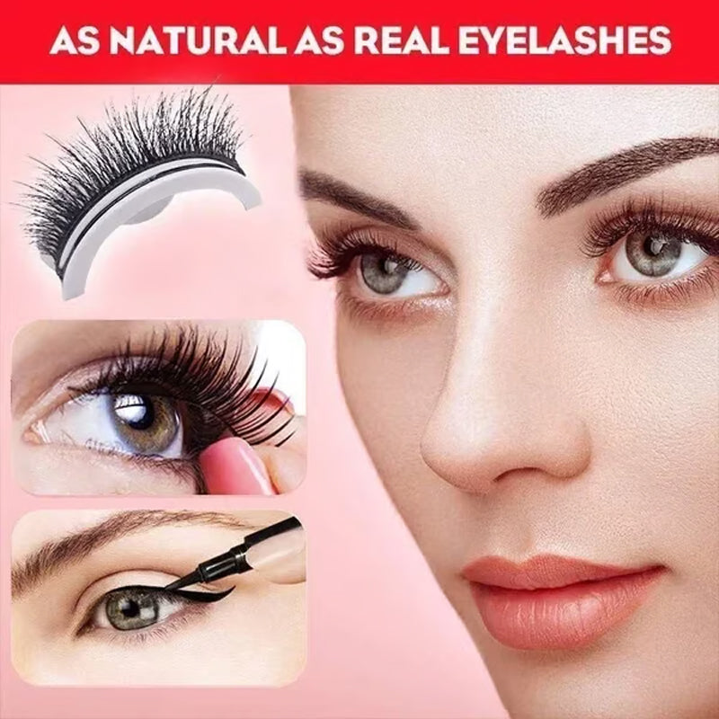 🔥2026 Hot Sale 80% OFF✨⚡ 50K+ SOLD! 🎁Reusable Self-Adhesive False Eyelashes
